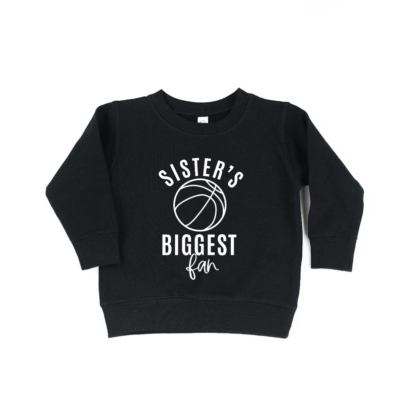 Sister's Biggest Fan - (Choose your Sport) - Child Sweater