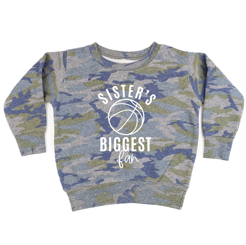 Sister's Biggest Fan - (Choose your Sport) - Child Sweater