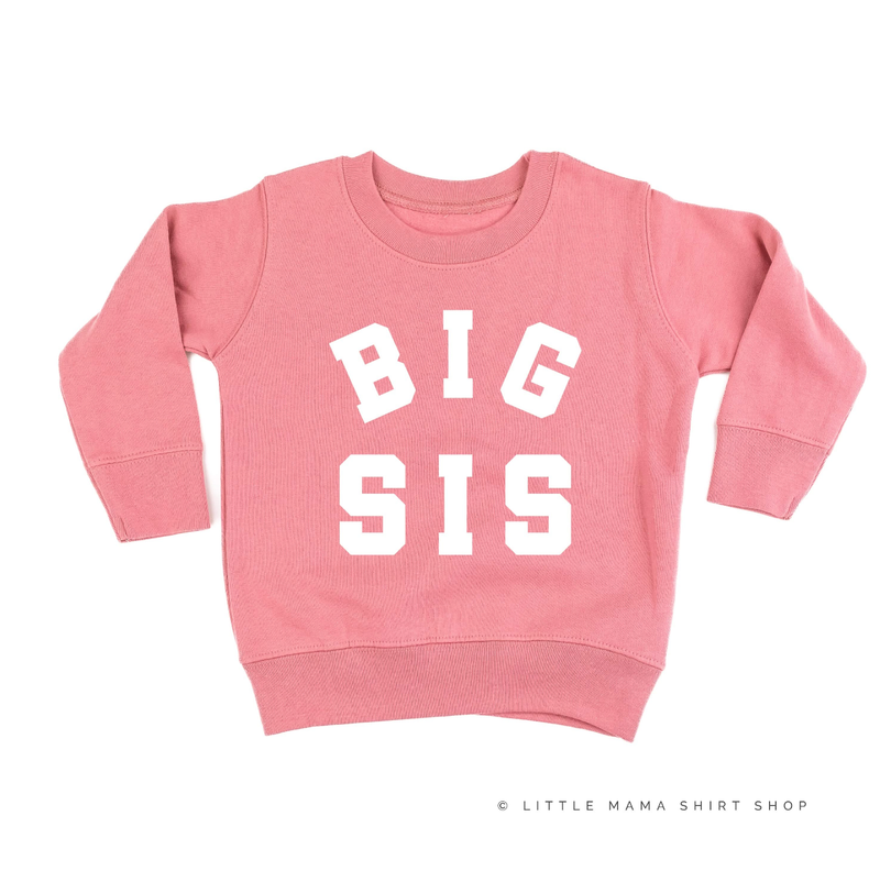 Varsity 'Sis' Sibling Tees - (Choose Your Role) - Child Sweater
