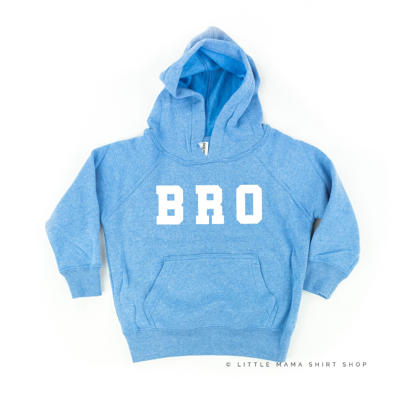 Varsity 'Bro' Sibling Tees - (Choose Your Role) - Child Hoodie