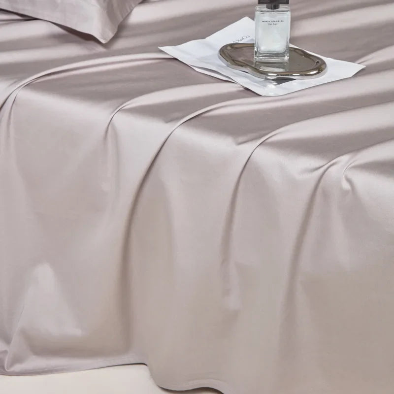 1Pc 100% Egyptian Cotton Flat Sheet High Quality 800 Thread Count Pure Cotton