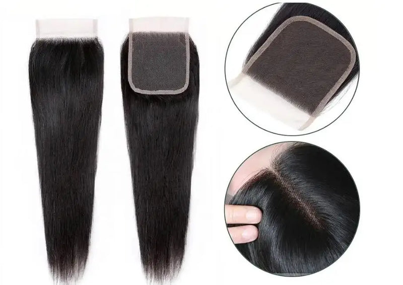 Pre-Plucked Straight & Body Wave 13x4 Transparent Lace Frontal | Remy Human Hair
