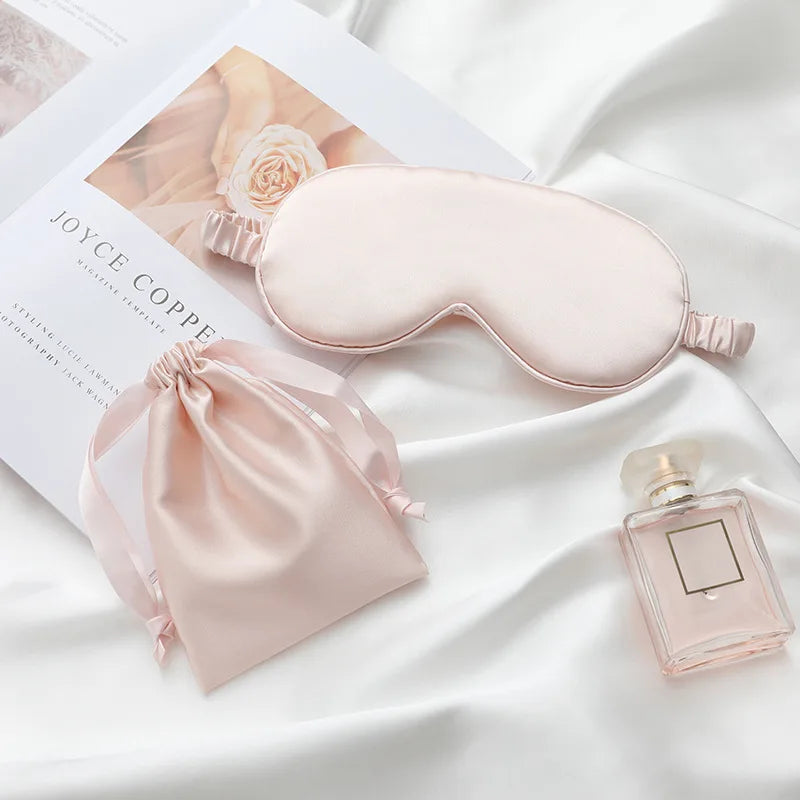 Silk Cotton Padded Eye Mask | Full Cover Light Block