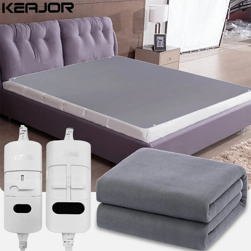 Electric Heated Blanket with Automatic Thermostat