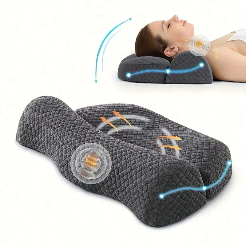 Adjustable Memory Foam Neck Pillow