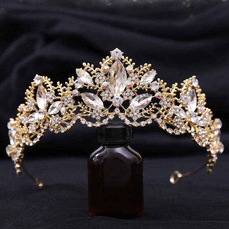 Bridal Luxury Crystal Tiara For Women