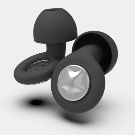 🛏️ Silicone Sleep Ear Plugs – Waterproof, Noise Reduction