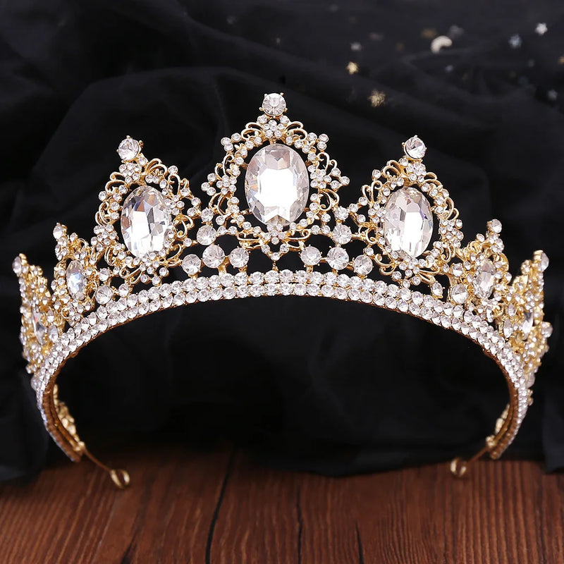 Bridal Luxury Crystal Tiara For Women