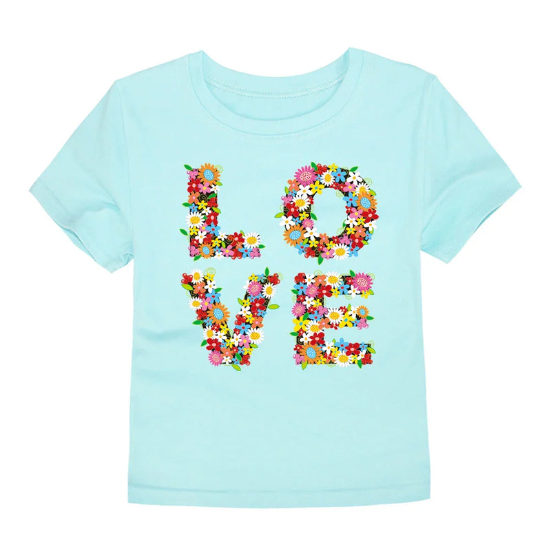 100% Cotton Girls T-Shirts