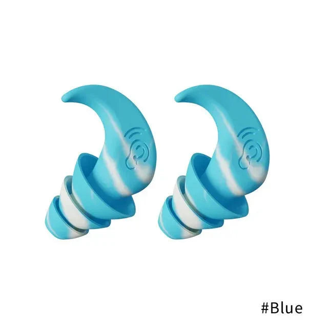 🔇 Anti-Noise Silicone Earplugs