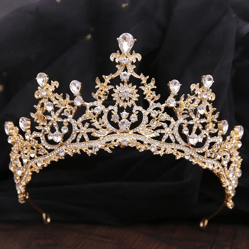 Bridal Luxury Crystal Tiara For Women