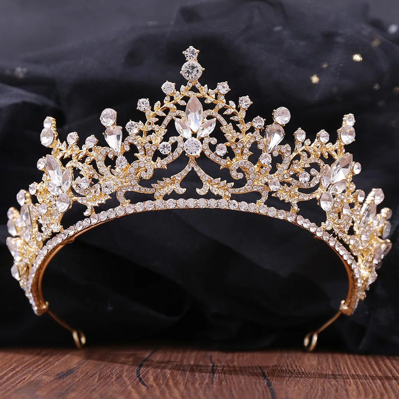 Bridal Luxury Crystal Tiara For Women