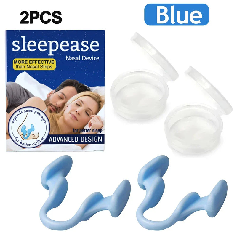 😴 Silicone Anti-Snoring Nose Clip