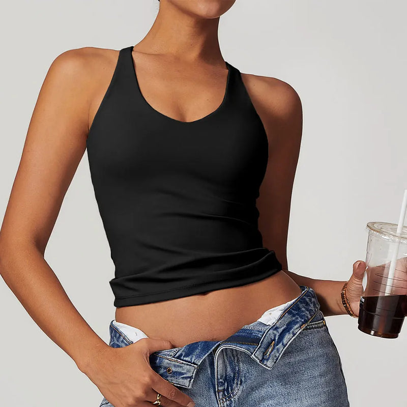 mikeyoga Breathable Sports Bra Fitness Top Women Underwear Yoga Bra Shockproof Crop Top Push Up Vest Sport Bra Gym Workout Top