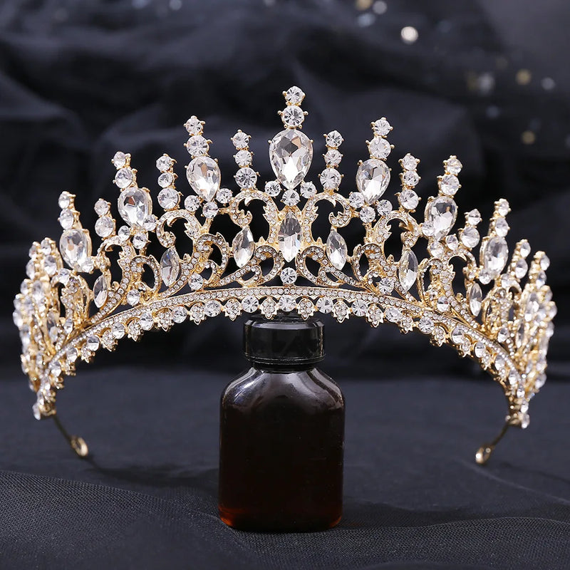 Bridal Luxury Crystal Tiara For Women