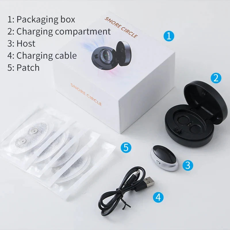 Smart Anti-Snoring Device with Muscle Stimulation
