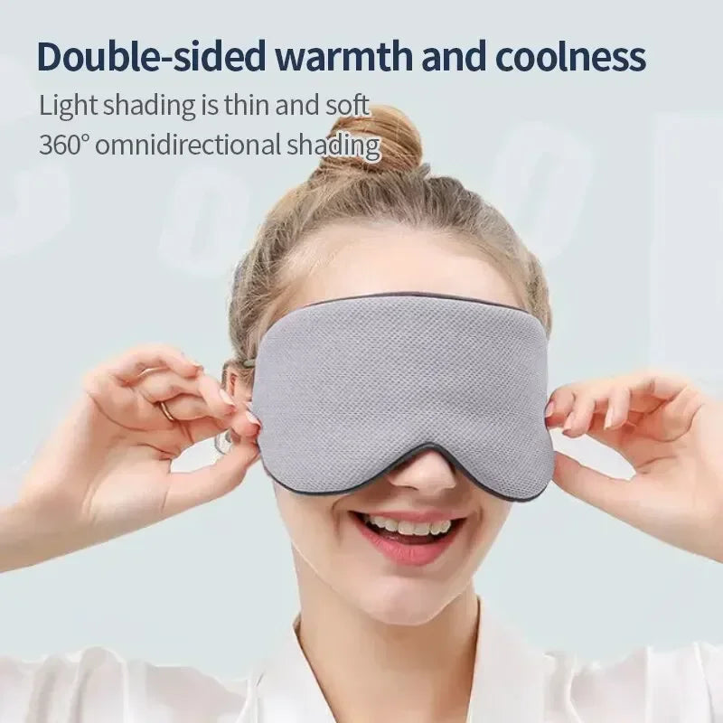 Silk Cotton Padded Eye Mask | Full Cover Light Block