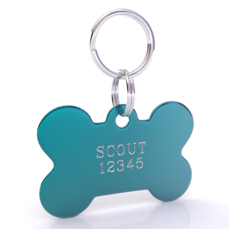 HyperLite Bone Dog ID Tag with Engraving