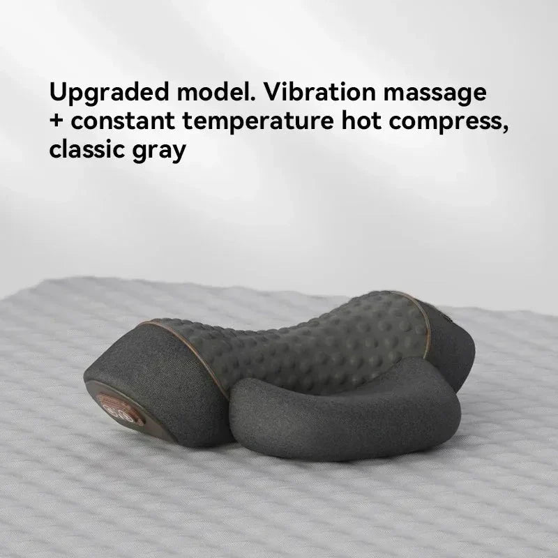 💆‍♂️ Electric Neck Massager Pillow – Heated Cervical Support with Vibration