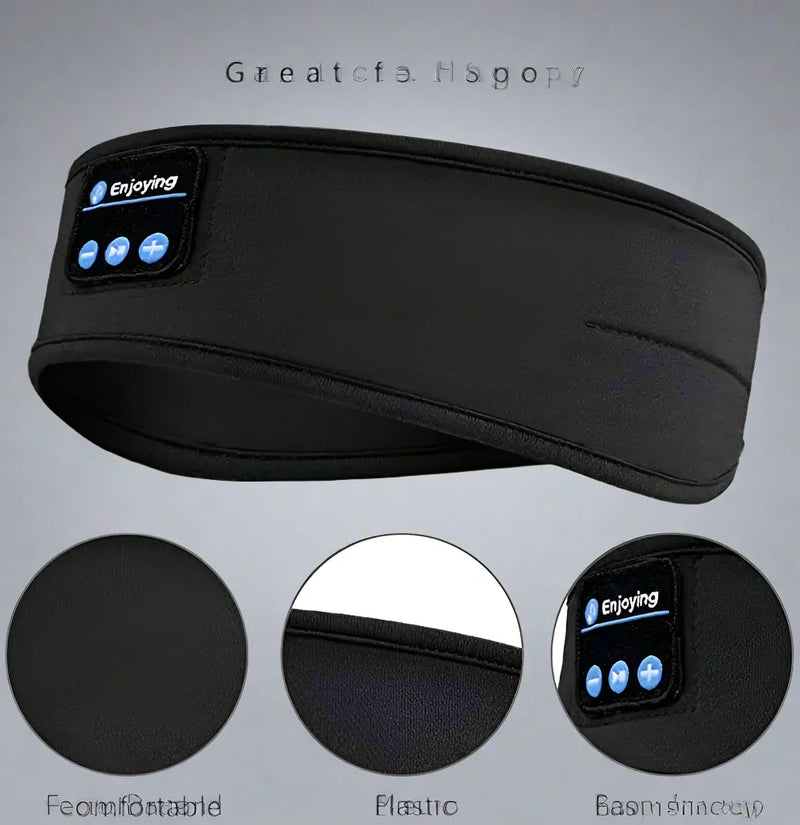 Wireless Music Headband for Side Sleepers