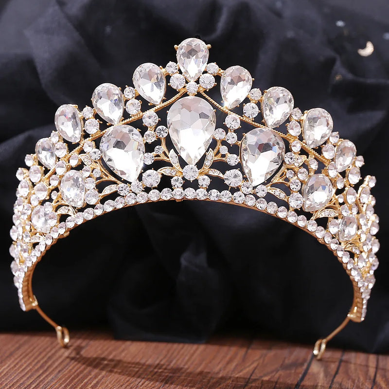 Bridal Luxury Crystal Tiara For Women