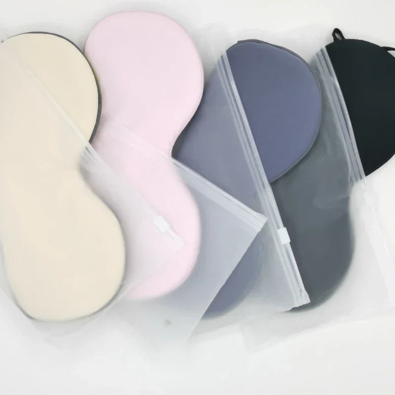 Silk Cotton Padded Eye Mask | Full Cover Light Block