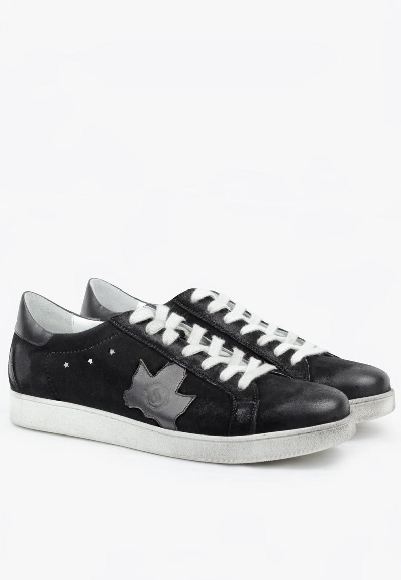 Ese-Fresh Black Suede