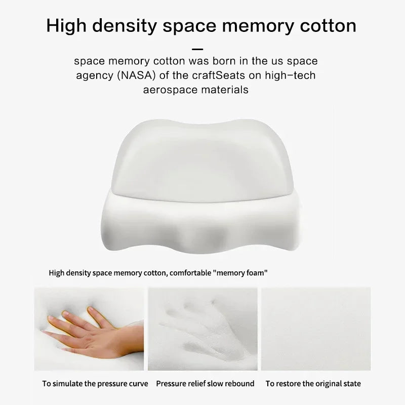 Ergonomic Memory Foam Cervical Pillow
