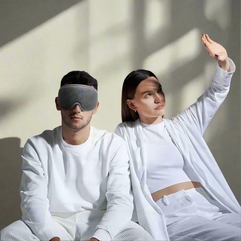 3D Eye Sleep Mask - 100% Blackout Adjustable Eye Cover