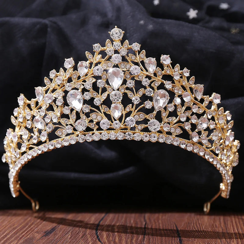 Bridal Luxury Crystal Tiara For Women