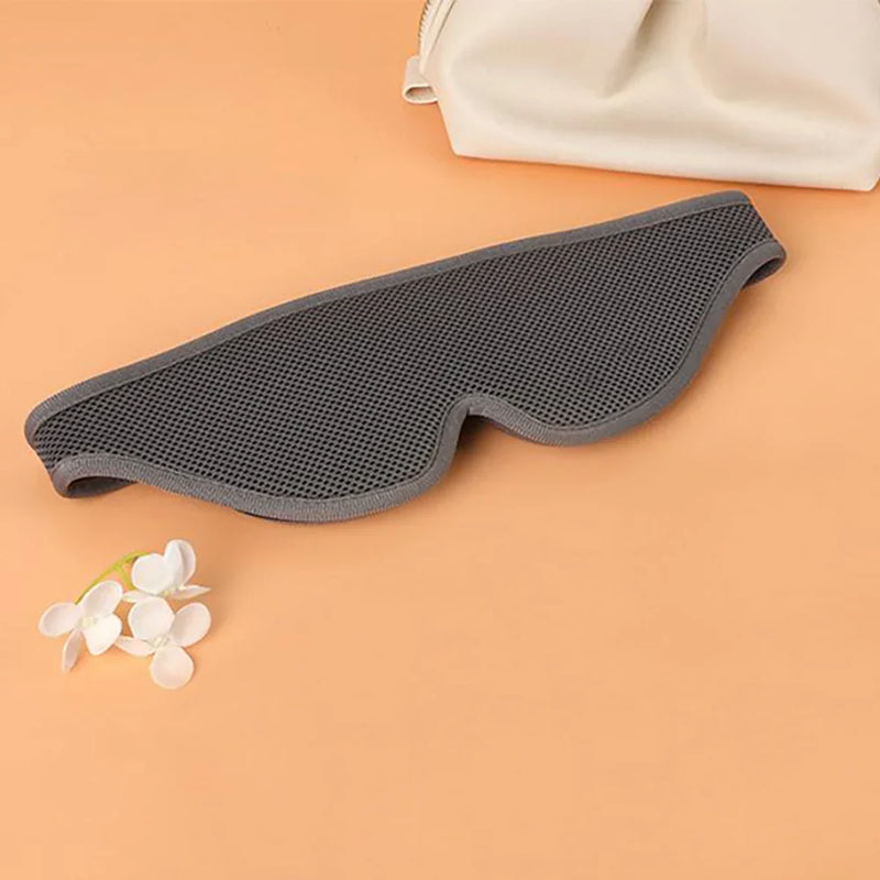 3D Eye Sleep Mask - 100% Blackout Adjustable Eye Cover