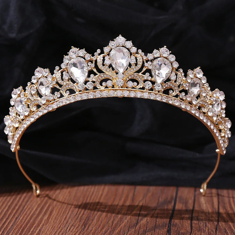 Bridal Luxury Crystal Tiara For Women