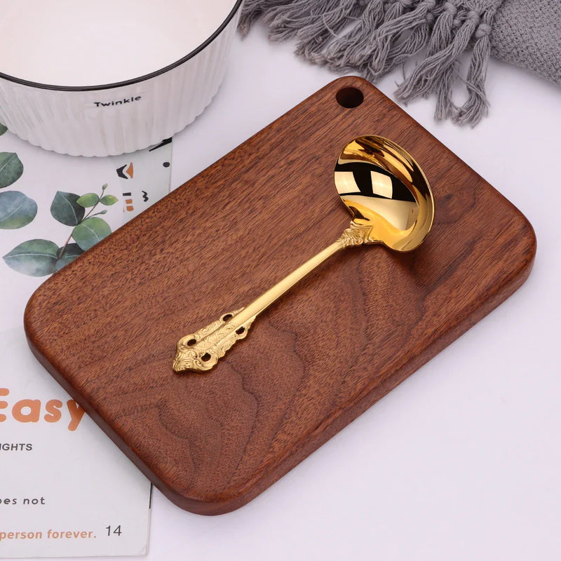 2/3/4/5/6 pieces 6.29 inch mini gravy sauce ladle for mixing and stirring Cereal Sauce Gravy Condiment non cooking soup ladle