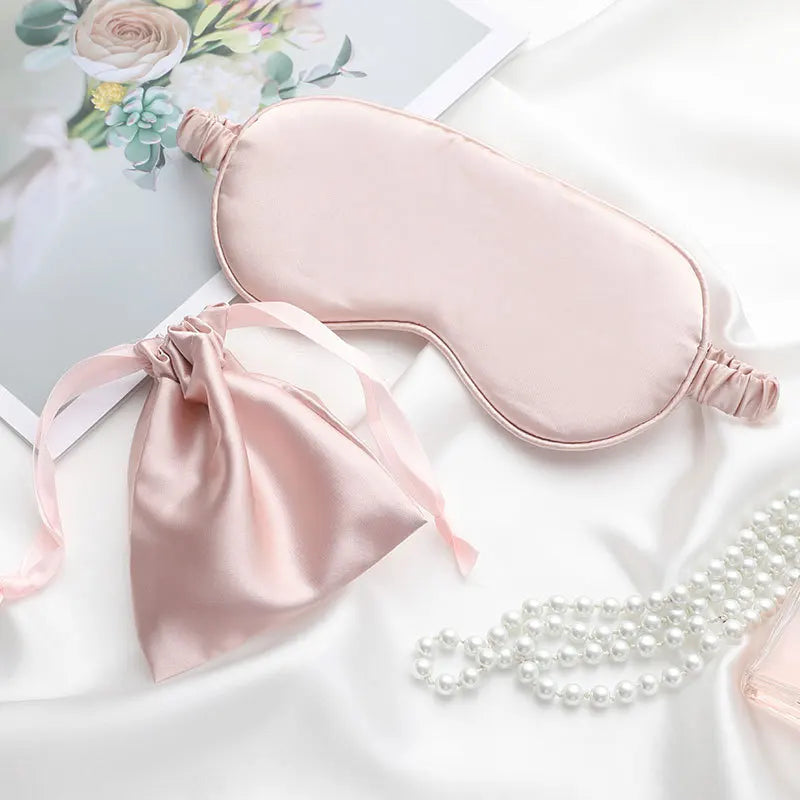 Silk Cotton Padded Eye Mask | Full Cover Light Block