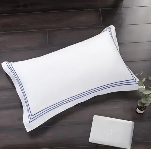 1pc Luxury 100% Egyptian Cotton Embroidery 5 stars Hotel Pillowcases