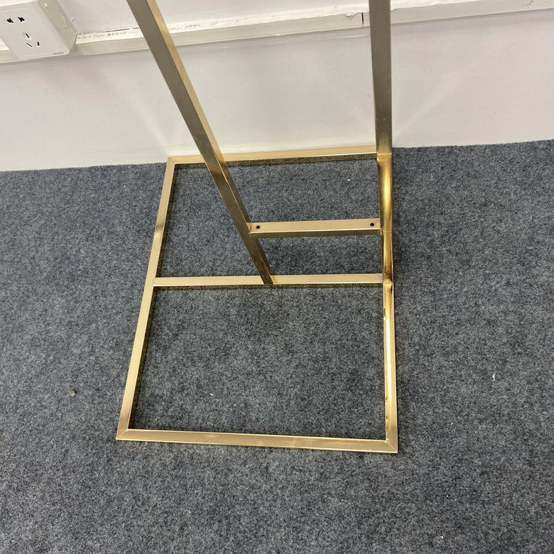 Shiny 2-Piece Wedding Arch Backdrop Stand