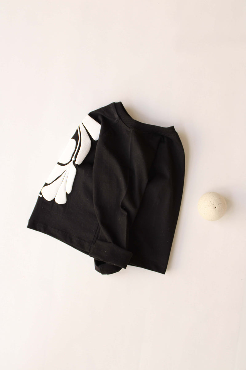 Long Sleeve Black T-Shirt