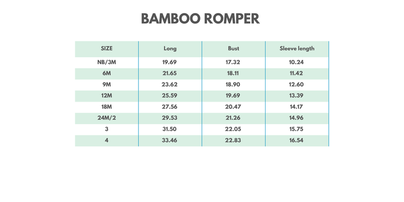 Camo Deer Bamboo Zip Romper