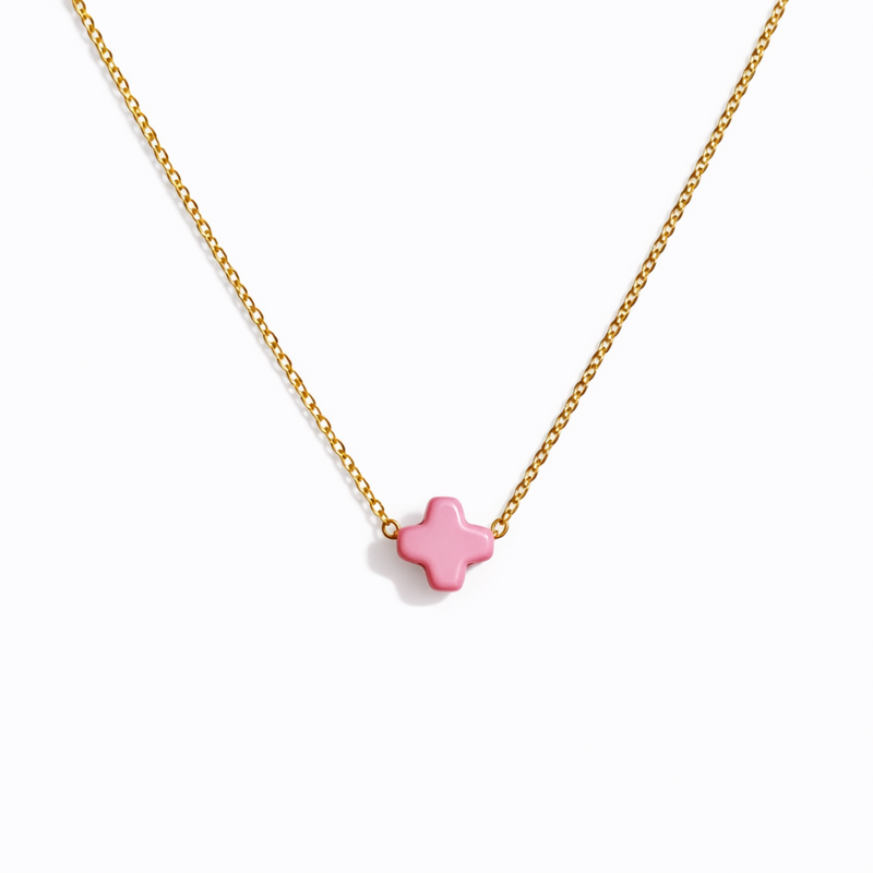 So Very Blessed Cross Necklace – Waterproof Gold Chain