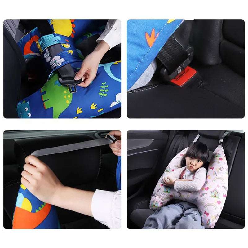 Adorable Kids Animal Travel Pillow for Comfy Journeys