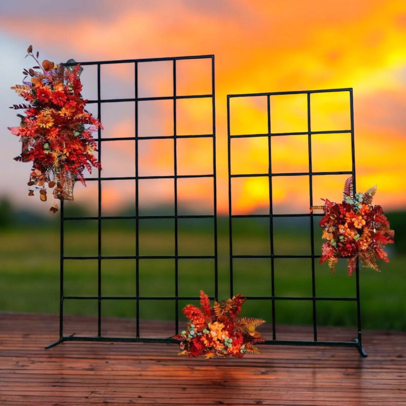 Square Grid 6FT Wedding Backdrop Stand