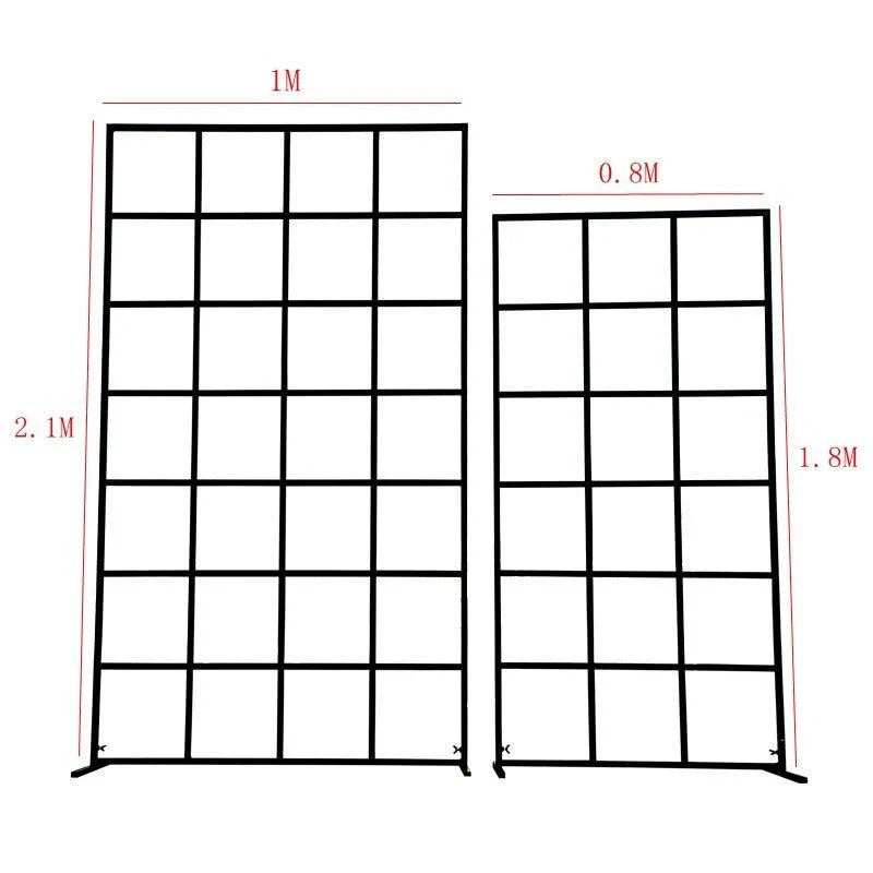 Square Grid 6FT Wedding Backdrop Stand