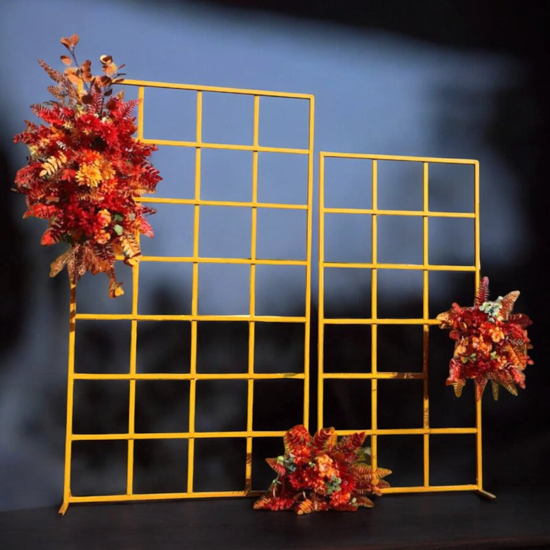 Square Grid 6FT Wedding Backdrop Stand