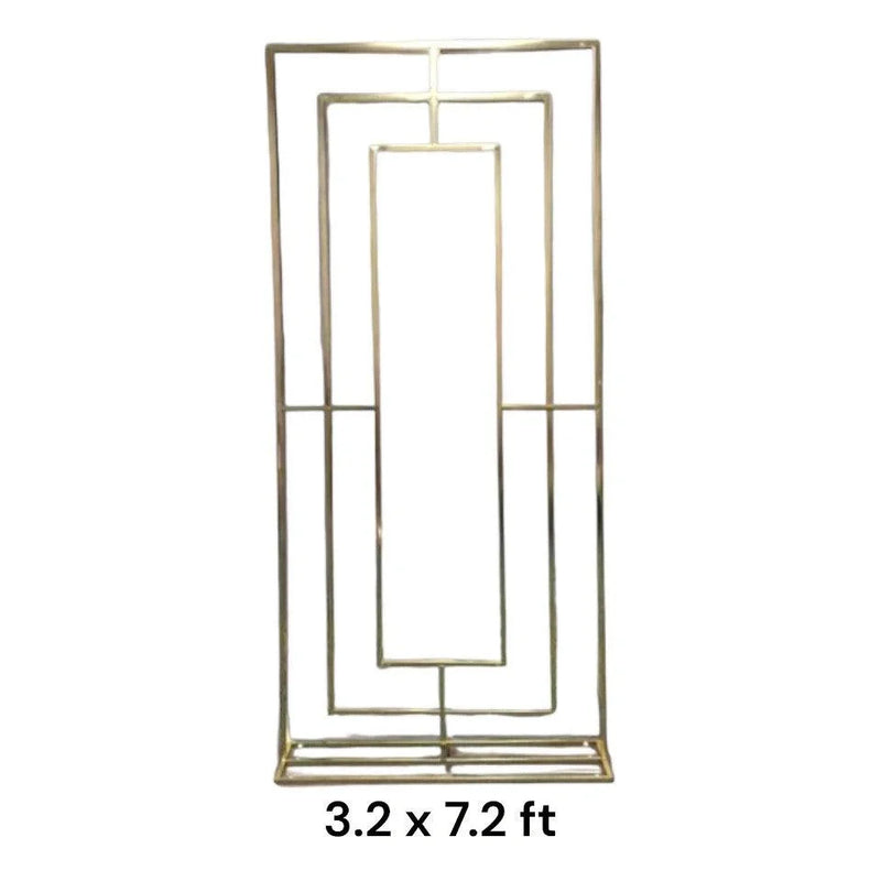 Square Wedding Party Decor Backdrop Stand