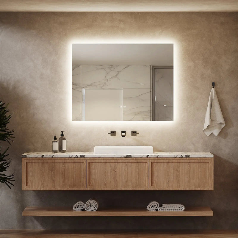 Standard Sleek Backlit LED Bathroom Mirror