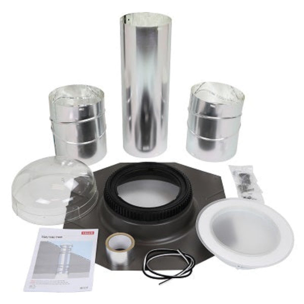 VELUX Low Profile Rigid Sun Tunnel® Skylight, Acrylic Dome, Solar Night Light