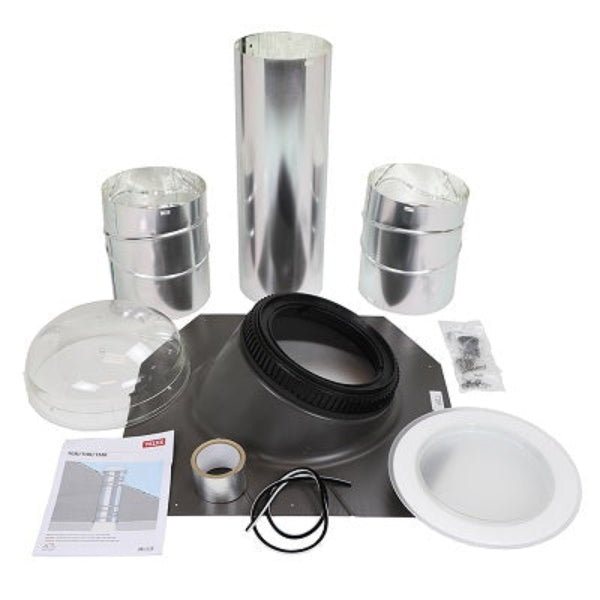 VELUX Pitched Rigid Sun Tunnel® Skylight, Acrylic Dome, Solar Night Light