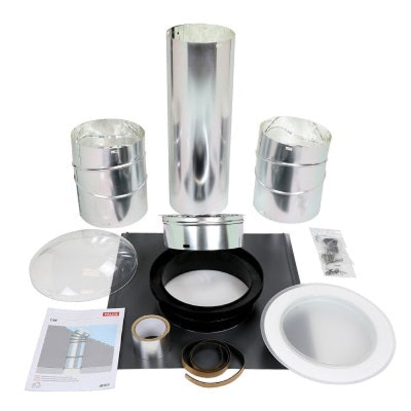 VELUX 10 in. Rigid Sun Tunnel Skylight - Acrylic Dome and Low Profile Plastic and Metal Flashing