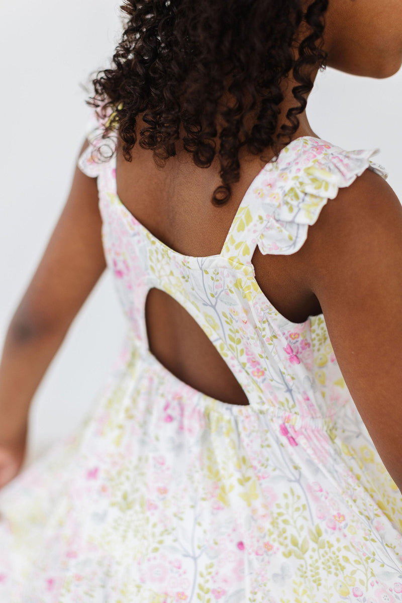 SALE Sunny Days Ruffle Maxi Dress