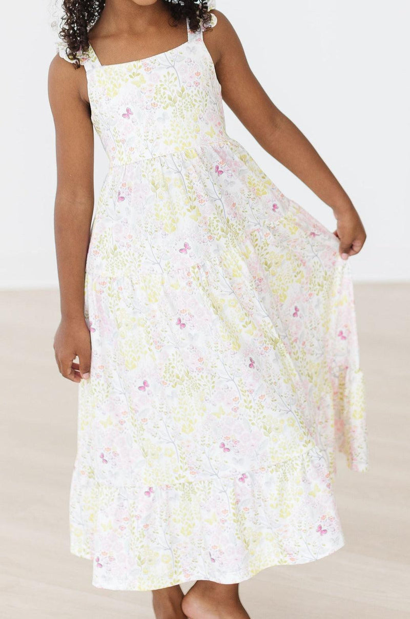 SALE Sunny Days Ruffle Maxi Dress